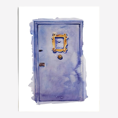 The Purple Door Print