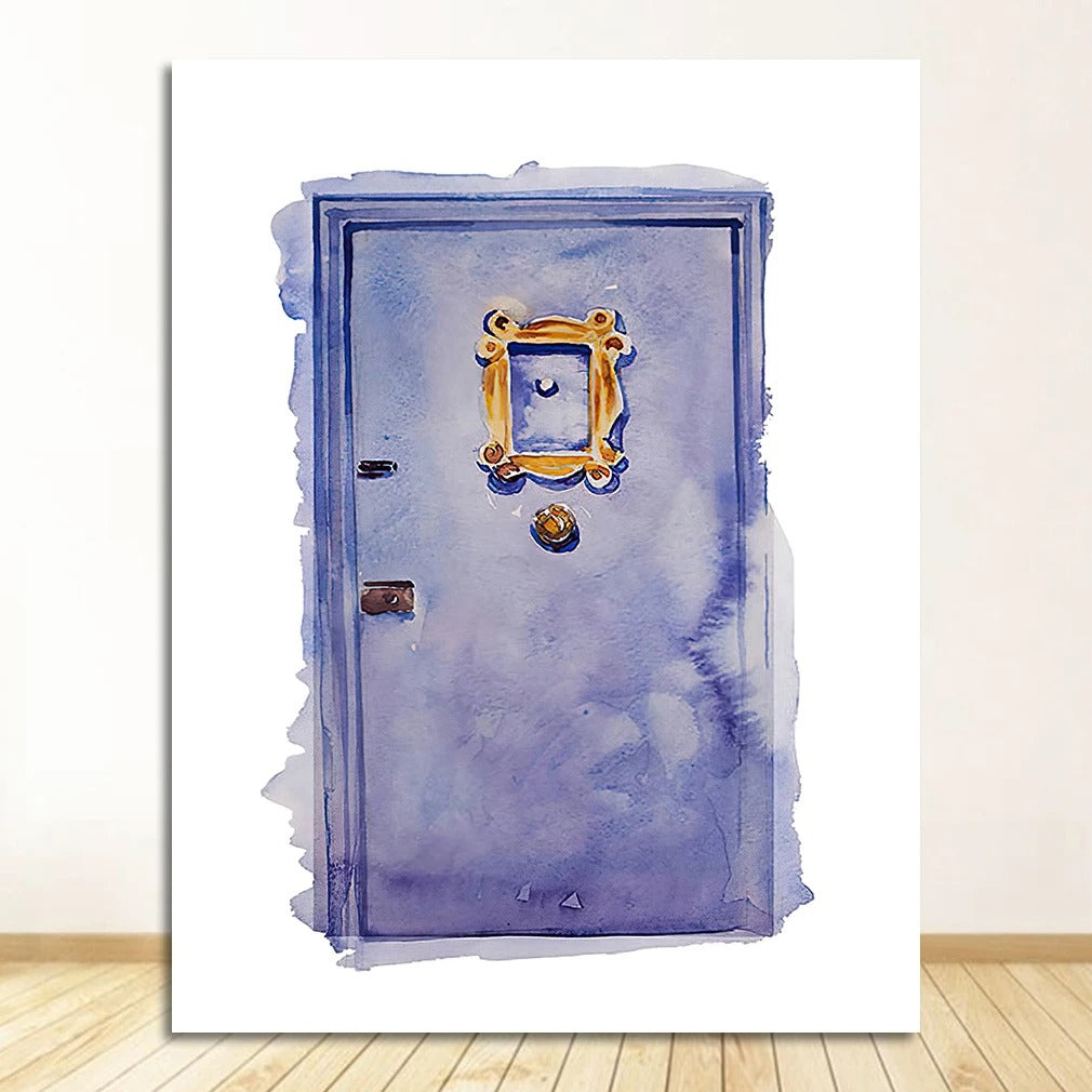 The Purple Door Print